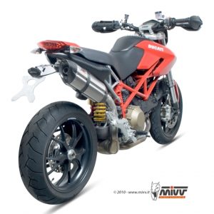 MIVV Suono Edelstahl Ducati Hypermotard 1100 07-12 - Hypermotard 1100 EVO 10-1 – Bild 2