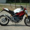 QD Auspuff "MaXcone" Serie, Edelstahl poliert - Ducati Monster 1100