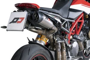 Hypermotard 950 QD Auspuffanlage Twin Gunshot Serie Euro 4