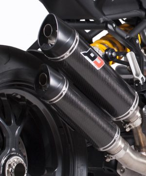 Monster 1200 821 QD Auspuffanlage Endschalldämpfer Carbon
