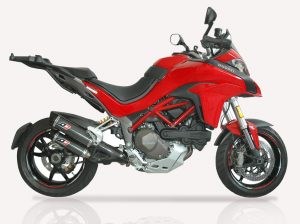 QD Multistrada 1200 2-1 Carbon Auspuffanlage