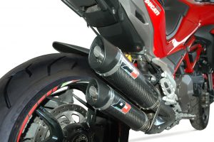 QD Multistrada 1200 2-1 Carbon Auspuffanlage
