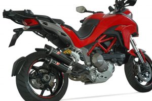 QD Multistrada 1200 2-1 Carbon Auspuffanlage