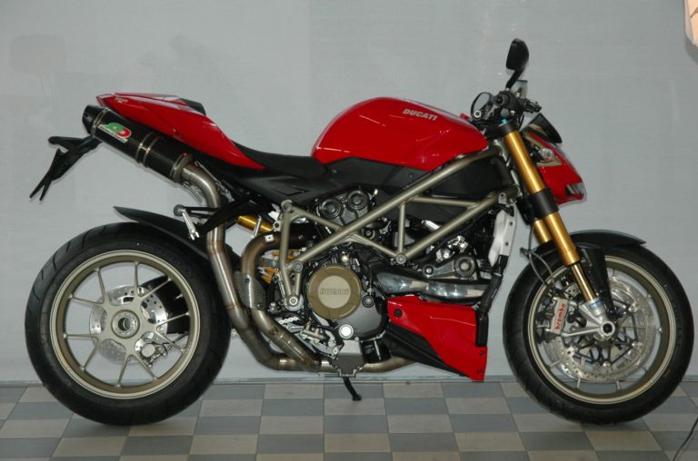 Ducati Streetfighter 848 1098 QD EXhaust Auspuffanlage Carbon