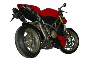 Ducati Streetfighter 848 1098 QD EXhaust Auspuffanlage Carbon