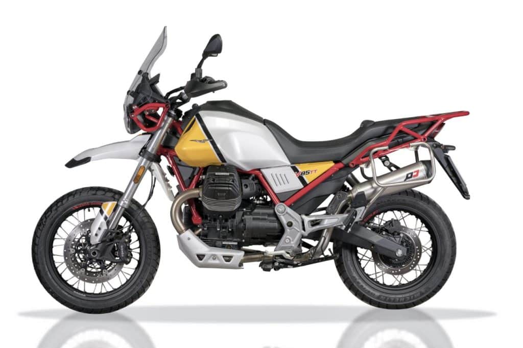 Moto Guzzi V85 TT QD Exhaust Slip On
