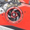 Ducabike Ducati Paniglae V4 Kupplungsdeckel durchsichtig elociert schwarz gold rot silber