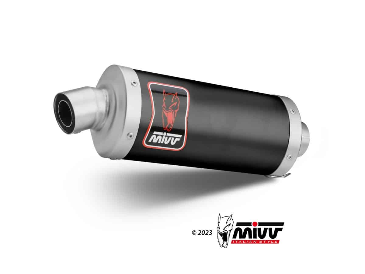 MIVV DAKAR Edelstahl schwarz ROYAL ENFIELD HIMALAYAN 411 22-23
