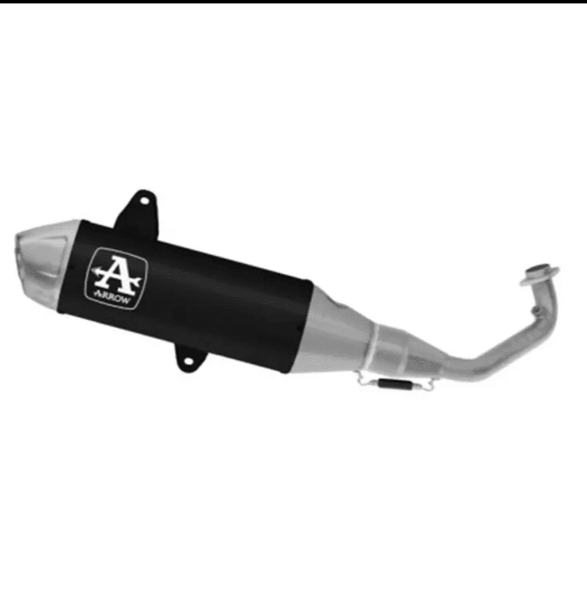 Arrow Komplettanlage Piaggio Vespa GTS 310 Euro 5+ ABE Aluminium schwarz inkl. Kat